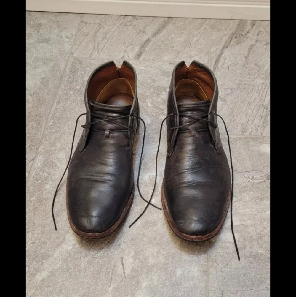 Vintage Timberland Boot Co 'Wodehouse' Lost History Chukka  Burnised Black 9 US